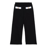 Balmain Pantalone Modello A Palazzo Tinta Unita per Bambina BW6B30 NERO BALMAIN 