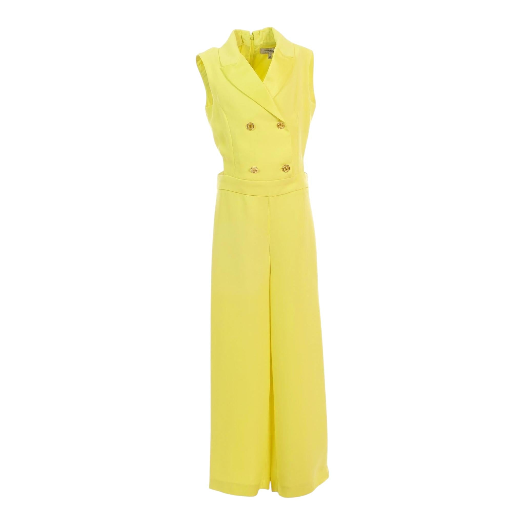 Twinset Tutone Tinta Unita Giromanica per Bambina 251GJQN4 GIALLO TWINSET 