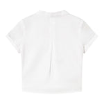 Mayoral Camicia Tinta Unita Mezza Manica per Neonato 1101 BIANCO MAYORAL 