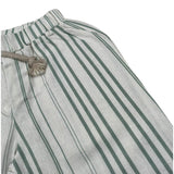 Babyvip Pantalone Tinta Unita con Fantasia A Righe per Neonato T7709 BIANCO BABYVIP 