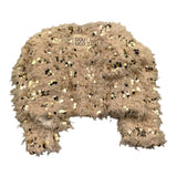 Dou Dou Coprispalle Tinta Unita con Paillettes per Bambina DQ2A44 ORO DOU DOU 