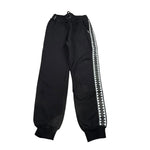 Sprayground Pantalone Modello Tuta con Profili In Contrasto per Bambino SOY267BLK NERO SPRAYGROUND 