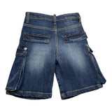 Yes London Bermuda In Denim Tinta Unita per Bambino JR7037 BLU YES LONDON 