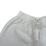 Il Gufo Short Tinta Unita con Elastico In Vita per Neonata P25PB181L6009 BIANCO IL GUFO 