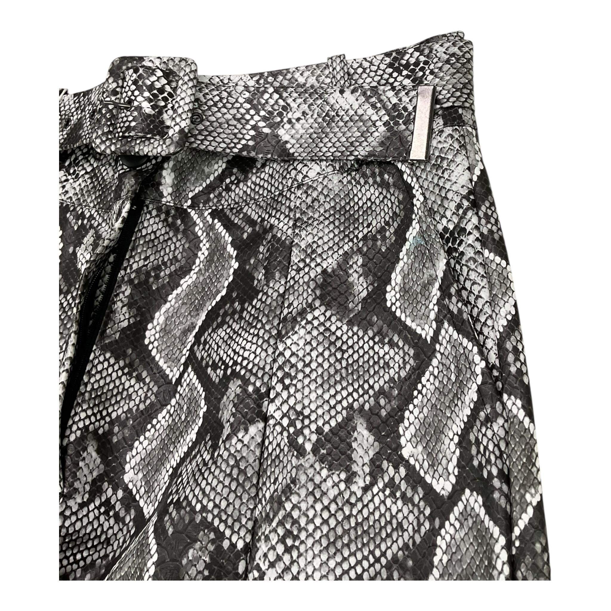 ODI ET AMO pantalone stampa fantasia pitonata Grigio per Bambina DJPT9975 GRIGIO ODI ET AMO 