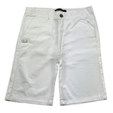 Daniele Alessandrini Bermuda Tinta Unita con Tasche America per Bambino 1236S00253X BIANCO DANIELE ALESSANDRINI 