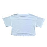 Moschino T-Shirt Girocollo Tinta Unita con Stampa per Bambina HDM070 BIANCO MOSCHINO 
