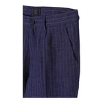 Fay Pantalone Tinta Unita con Fantasia A Righe per Bambino FW6Q21 BLU FAY 