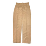 Relish Pantalone Tinta Unita Con Elastico In Vita Sabbia Per Bambina