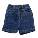 Bikkembergs Bermuda In Denim Tinta Unita per Neonato BK3997 BLU BiKKEMBERGS 