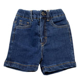 Bikkembergs Bermuda In Denim Tinta Unita per Neonato BK3997 BLU BiKKEMBERGS 