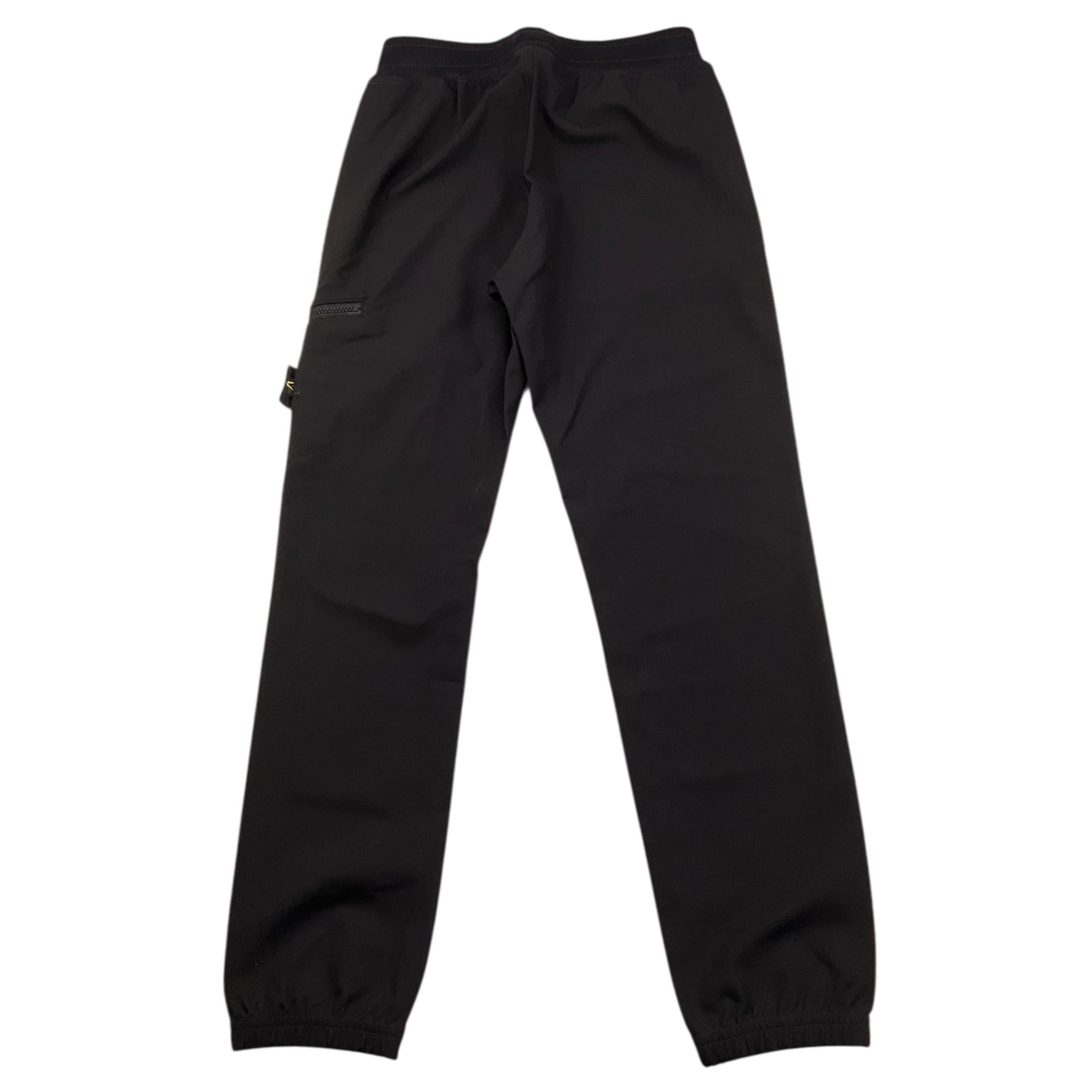 STONE ISLAND pantalone tinta unita con elastic in vita Nero per Bambino 791660544 NERO STONE ISLAND 