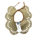 MIMISOL colletto tinta unita traforato Cammello per Bambina MACL036TS0943 CAMMELLO MIMISOL 