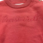 TRUSSARDI maglia girocollo tinta unita Salmone per Neonata TIA25011MAF SALMONE TRUSSARDI 