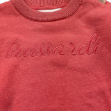 TRUSSARDI maglia girocollo tinta unita Salmone per Neonata TIA25011MAF SALMONE TRUSSARDI 