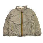 K-WAY giubbino tinta unita con zip e logo Verde per Bambino K3132SW VERDE K-WAY 