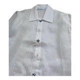 Manuel & Frank Camicia Tinta Unita Manica Lunga Modello Body per Neonato MF3177I BIANCO MANUEL & FRANK 
