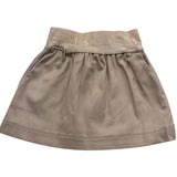 Trussardi Gonna Tinta Unita con Elastico In Vita per Neonata TIP26115G FANGO TRUSSARDI 