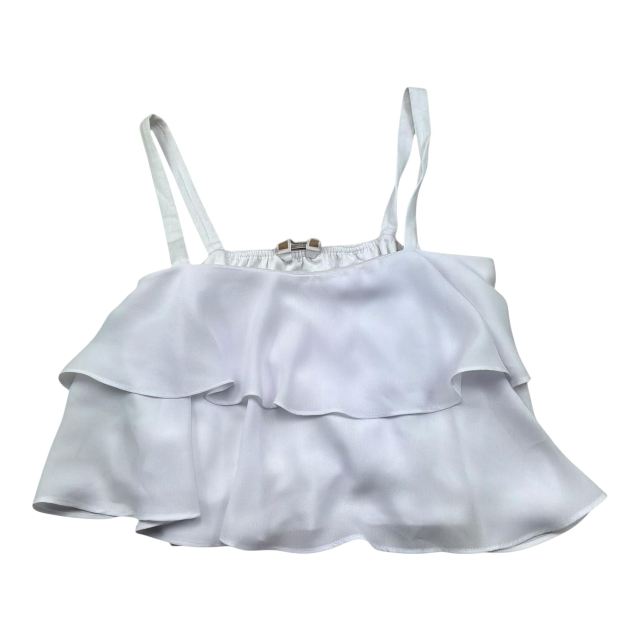 Kocca Top Bretelline Tinta Unita per Bambina SIMBAD BIANCO Kocca 