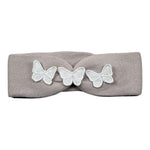 Baby Lord Fascia Capelli tinta unita con Applicazioni Beige per Neonata CO773 BEIGE BABY LORD 