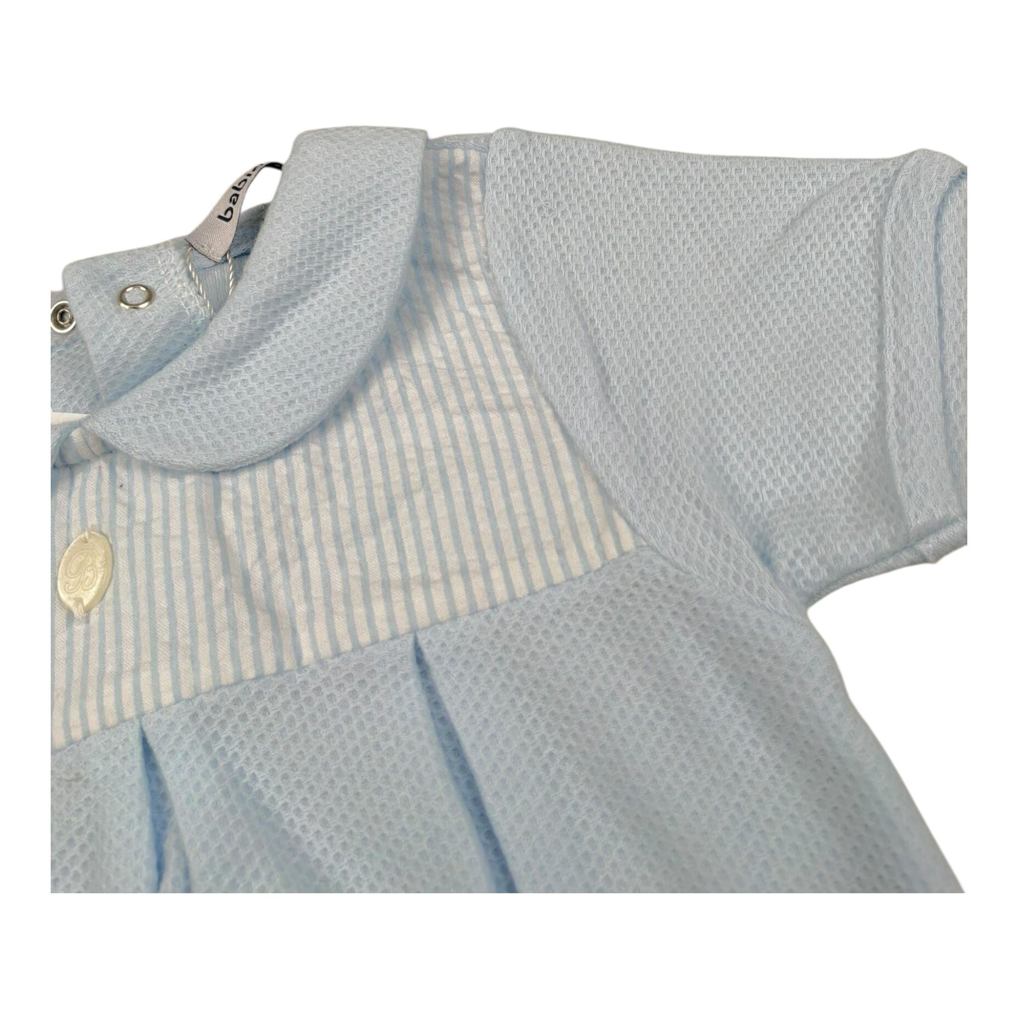 Babidu Pagliaccetto Tinta Unita per Neonata 31340 AZZURRO BABIDU 