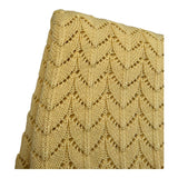 Wedoble Coperta Tinta Unita Traforato per Neonata V2507306A GIALLO WEDOBLE 