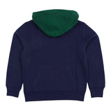 RALPH LAUREN felpa chiusa con cappuccio tinta unita con stampa Blu per Bambino 323952489001 BLU RALPH LAUREN 