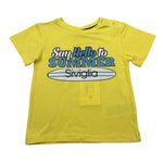 Siviglia T-Shirt Girocollo Tinta Unita con Stampa per Neonato SVNTS17290 GIALLO SIVIGLIA 