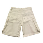 Yes London Bermuda Tinta Unita con Girovita Regolabile per Bambino JR7051 BIANCO YES LONDON 