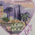 Liu Jo T-Shirt Girocollo Tinta Unita con Stampa E Brillantini per Neonata KA5093 BIANCO LIU JO 