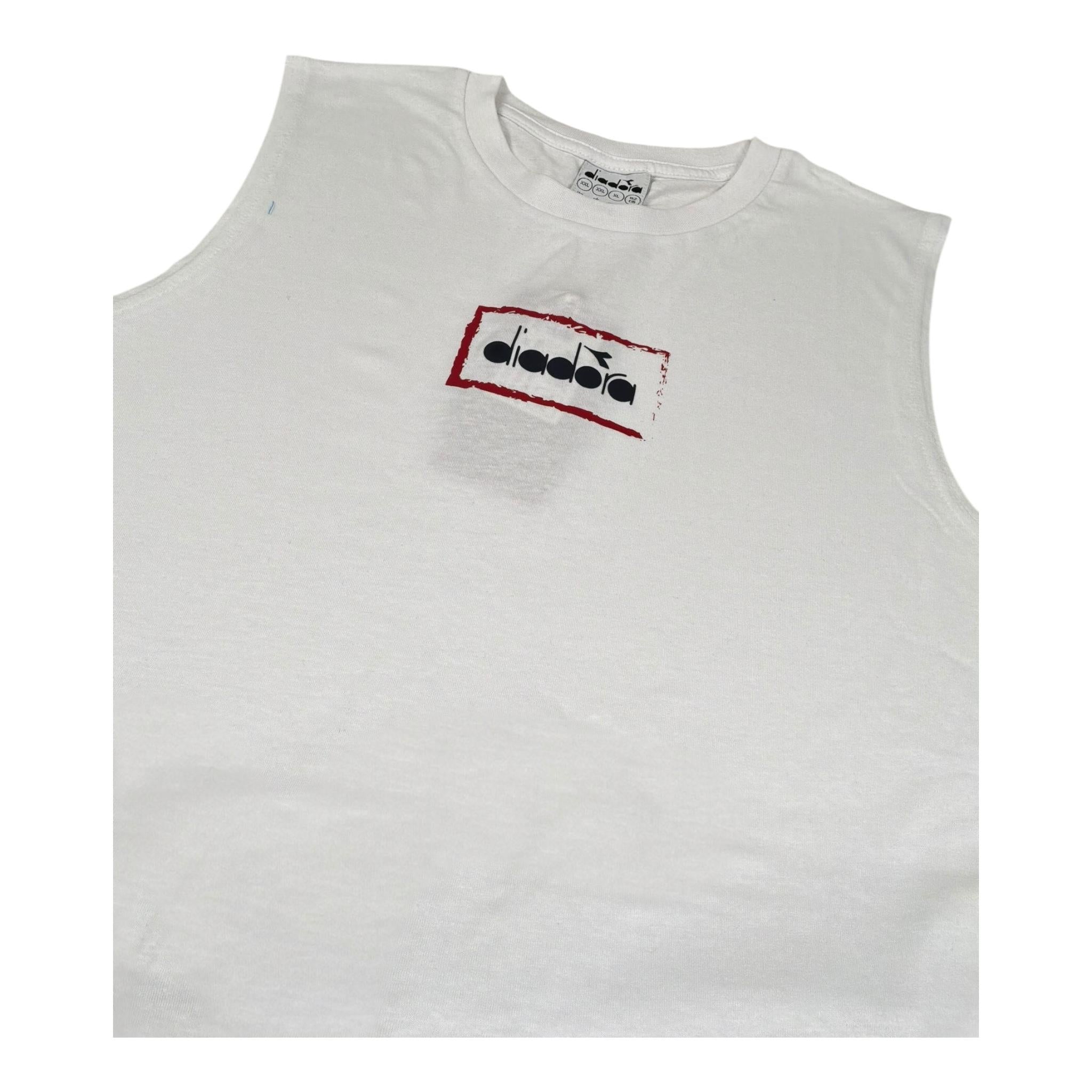 Diadora Completo 2 Pezzi Canotta-Bermuda per Bambino 102181712 BIANCO/BLU DIADORA 