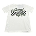 Please T-Shirt Girocollo Tinta Unita con Stampa per Bambino MBF2030B72 BIANCO PLEASE 