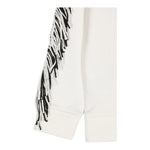 STELLA McCARTNEY felpa girocollo tinta unita con stampa Bianco per Bambina TV4D00 BIANCO STELLA McCARTNEY 
