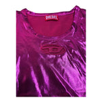 Diesel Canotta Tinta Unita con Logo per Bambina J02178XX MAGENTA DIESEL 
