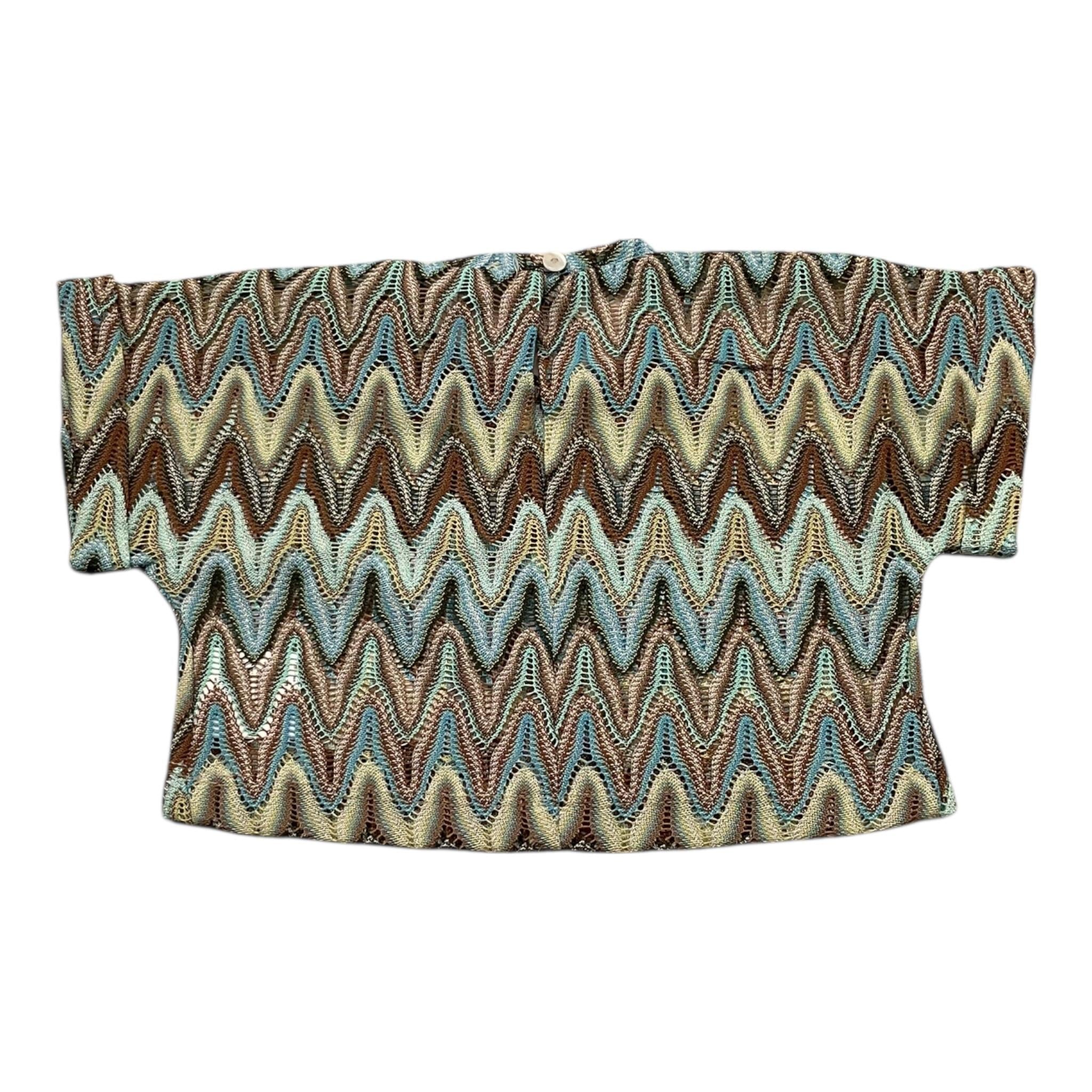 M+E' T-Shirt Multicolor con Top per Bambina UE1748 VERDE M+E' 