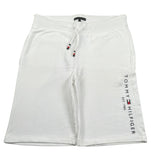 Tommy Hilfiger Bermuda tinta unita con Logo Bianco per Bambino KB0KB08361X BIANCO TOMMY HILFIGER 