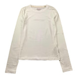 Guess Shirt Girocollo Tinta Unita con Logo per Bambino W4YI22J1314 BIANCO GUESS 