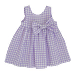 Magil Top Bicolore con Fantasia A Quadri per Bambina HN21119 BIANCO/LILLA MAGIL 