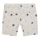 Guess Bermuda Tinta Unita con Girovita Regolabile per Neonato N5GD04WGBT1 BEIGE GUESS 