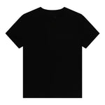 Karl Lagerfeld T-Shirt Girocollo tinta unita con Logo Nero per Bambino Z30055 NERO KARL LAGERFELD 