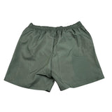 Moschino Costume Modello Boxer Tinta Unita con Stampa per Bambino HUL01L VERDE MOSCHINO 