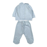 Nanan Completo 2 Pezzi Shirt-Ghettina per Neonato E211310 AZZURRO NANAN 