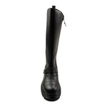 TWINSET stivali tinta unita con zip Nero per Bambina 242GCJ03L NERO TWINSET 