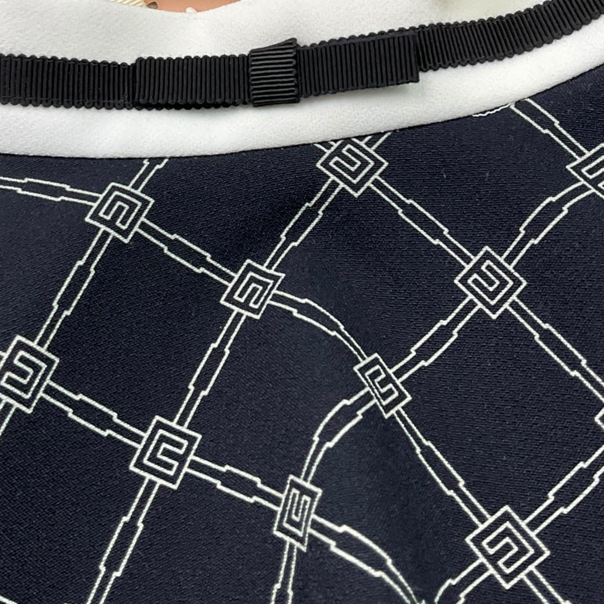 Elisabetta Franchi Gonna Tinta Unita con Fantasia per Bambina EFGO185 NERO ELISABETTA FRANCHI 