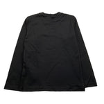 REFRIGIWEAR shirt girocollo tinta unita con stampa Nero per Bambino RW782X NERO REFRIGIWEAR 