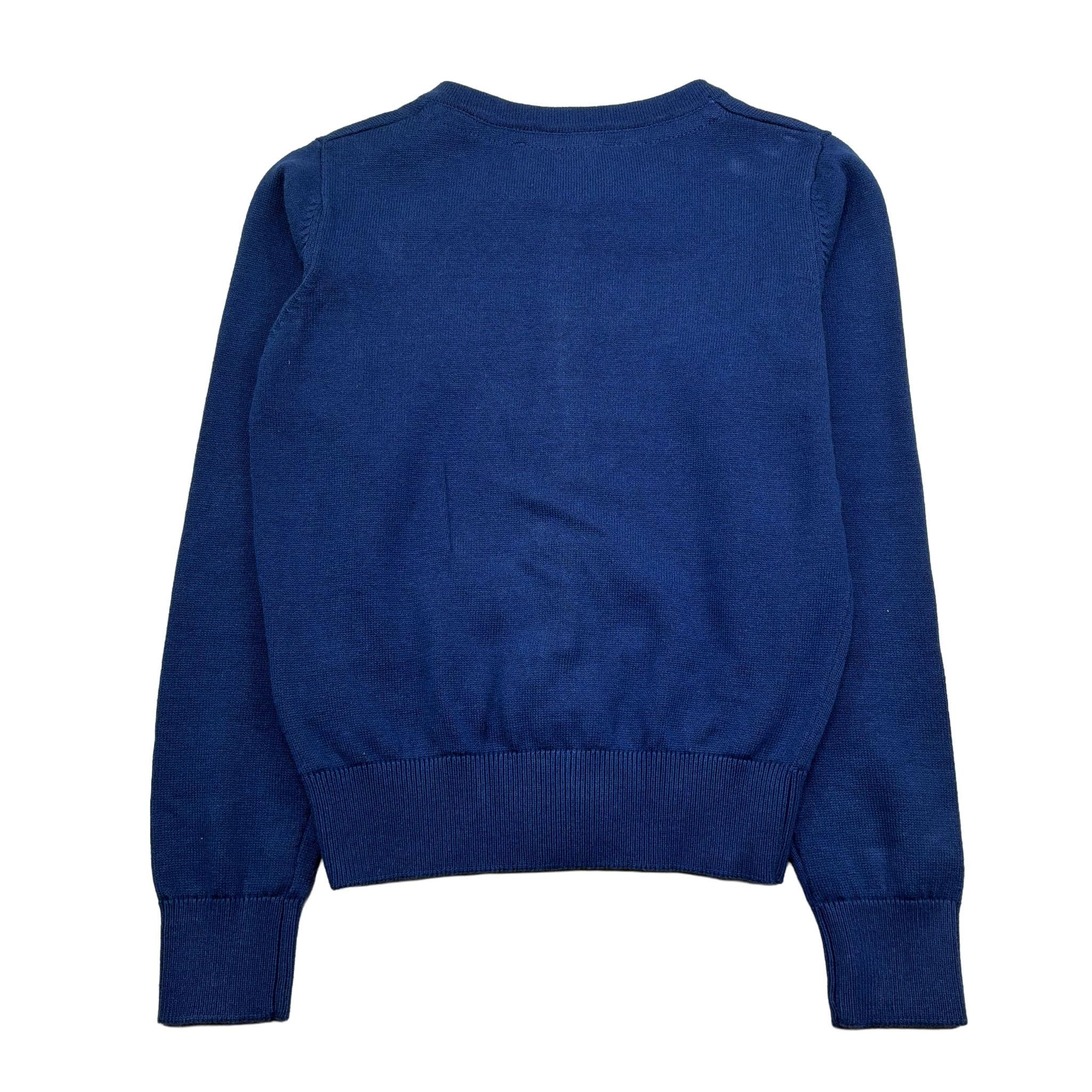 Trussardi Cardigan Tinta Unita con Logo per Bambino TGP26068CD BLU TRUSSARDI 