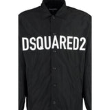 Dsquared2 Giubbino Tinta Unita con Bottoni per Bambino DQ2270 NERO DSQUARED2 