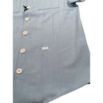 Daniele Alessandrini Camicia Mezza Manica Tinta Unita per Bambino 1236C002300 AZZURRO DANIELE ALESSANDRINI 