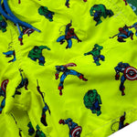 Saint Barth Costume Modello Boxer Tinta Unita con Stampa per Bambino 01639L GIALLO FLUO SAINT BARTH 