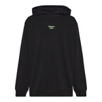 Blauer Felpa Tinta Unita con Stampa E Cappuccio per Neonato 25SBLKF08561 NERO BLAUER 